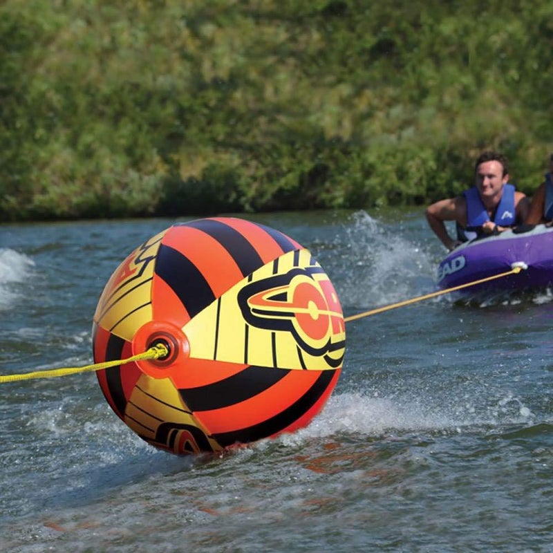 Airhead Orb Towable Tube Ball Towable Rope for Lift and Visibility, Reduces Rope Spray, 60 ft Rope with 4,100 lb Break Strength - Image 3